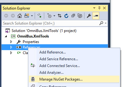 Manage Nuget Packages